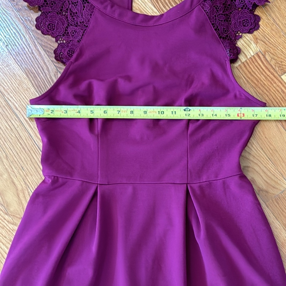 NWT Speechless Raspberry Mini Dress - Picture 7 of 9